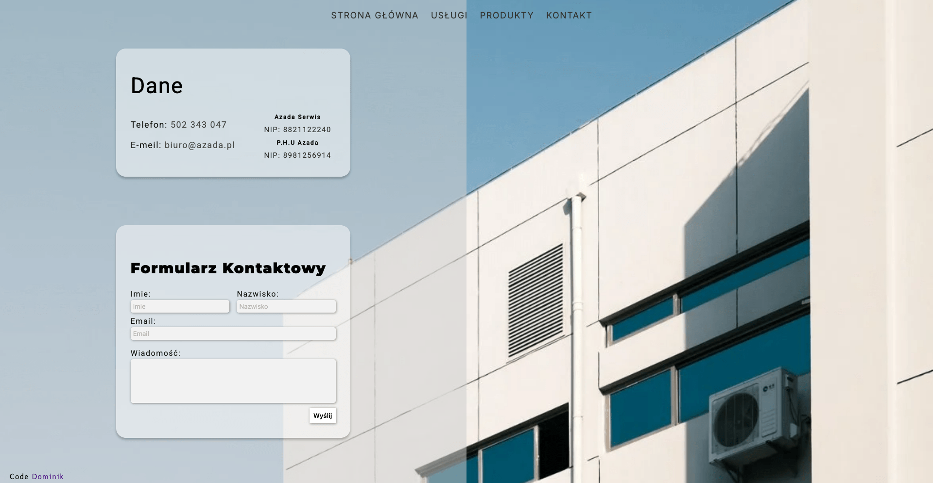 zdjecie pokazujące projekt