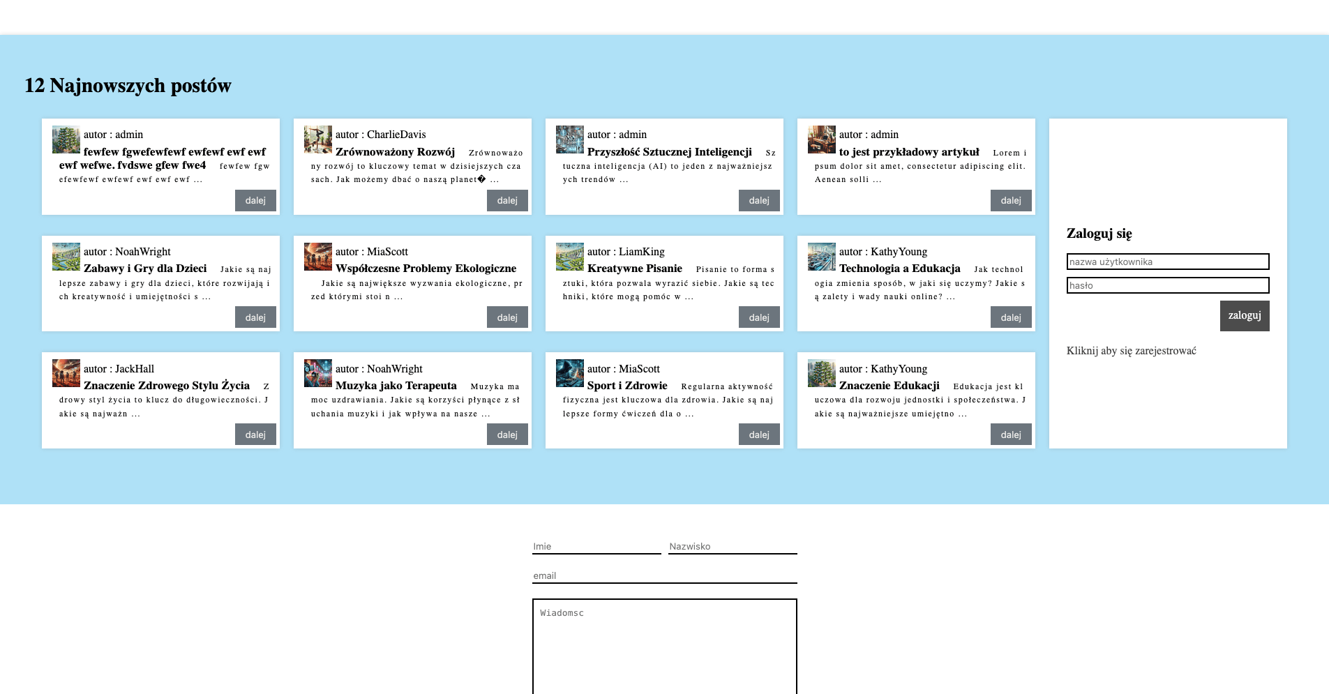 zdjecie pokazujące projekt