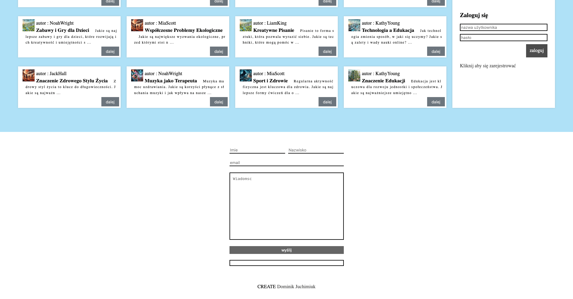 zdjecie pokazujące projekt