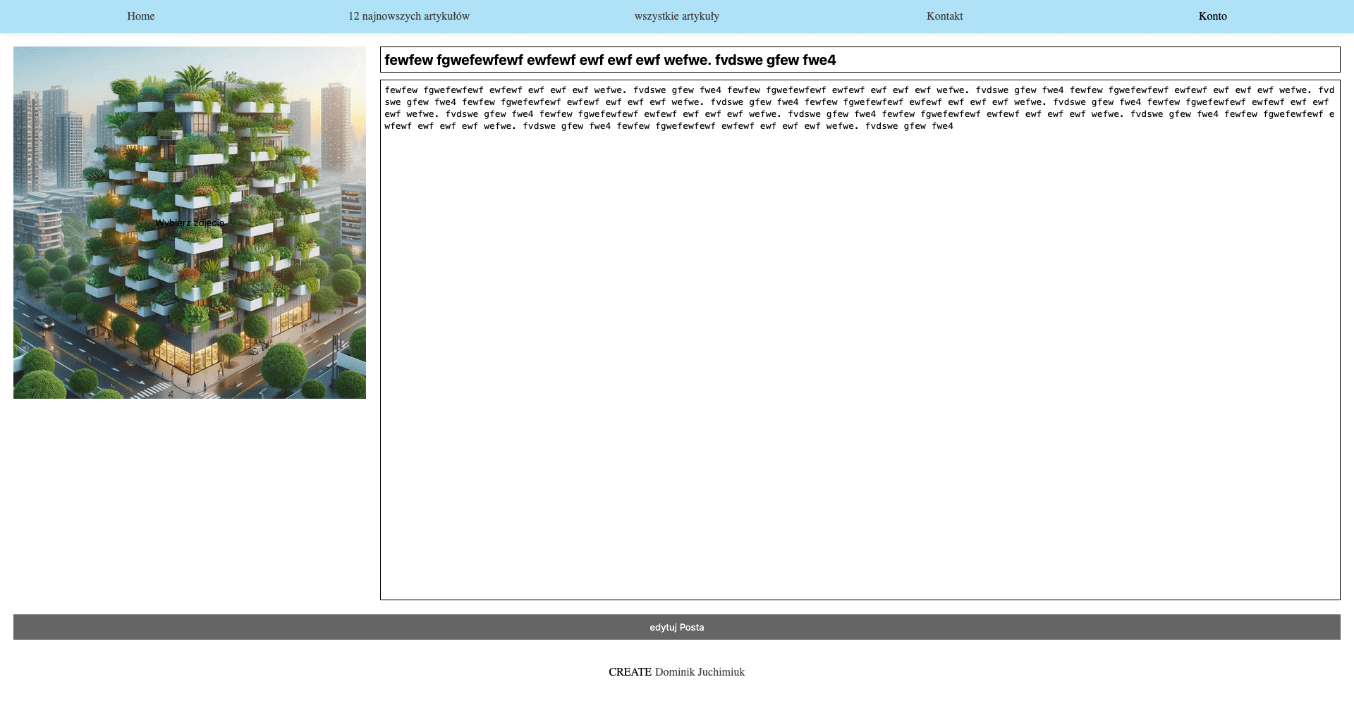 zdjecie pokazujące projekt